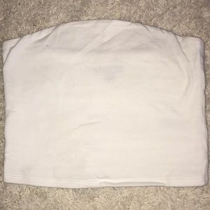 White tube top